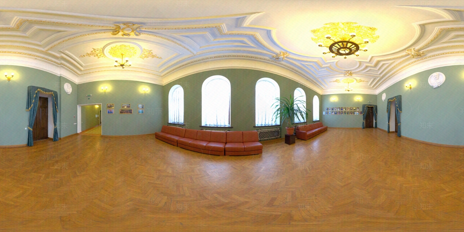 法式欧式室内HDR贴图下载【ID:1166365641】