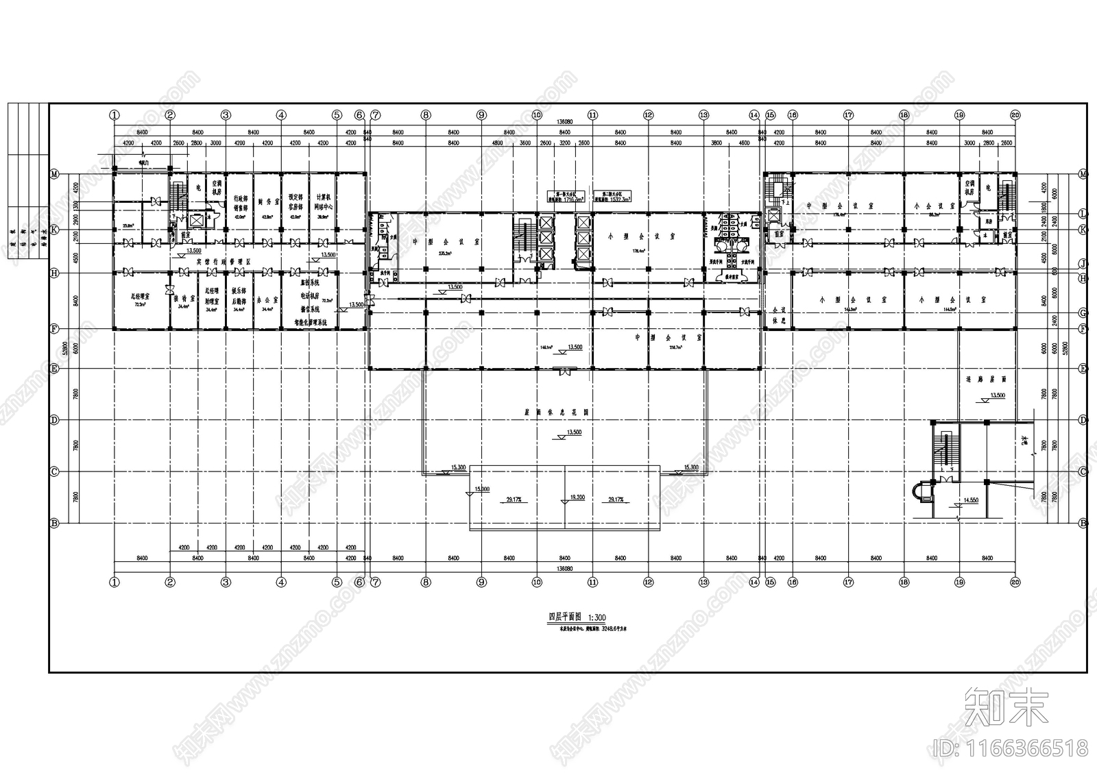 现代酒店建筑施工图下载【ID:1166366518】