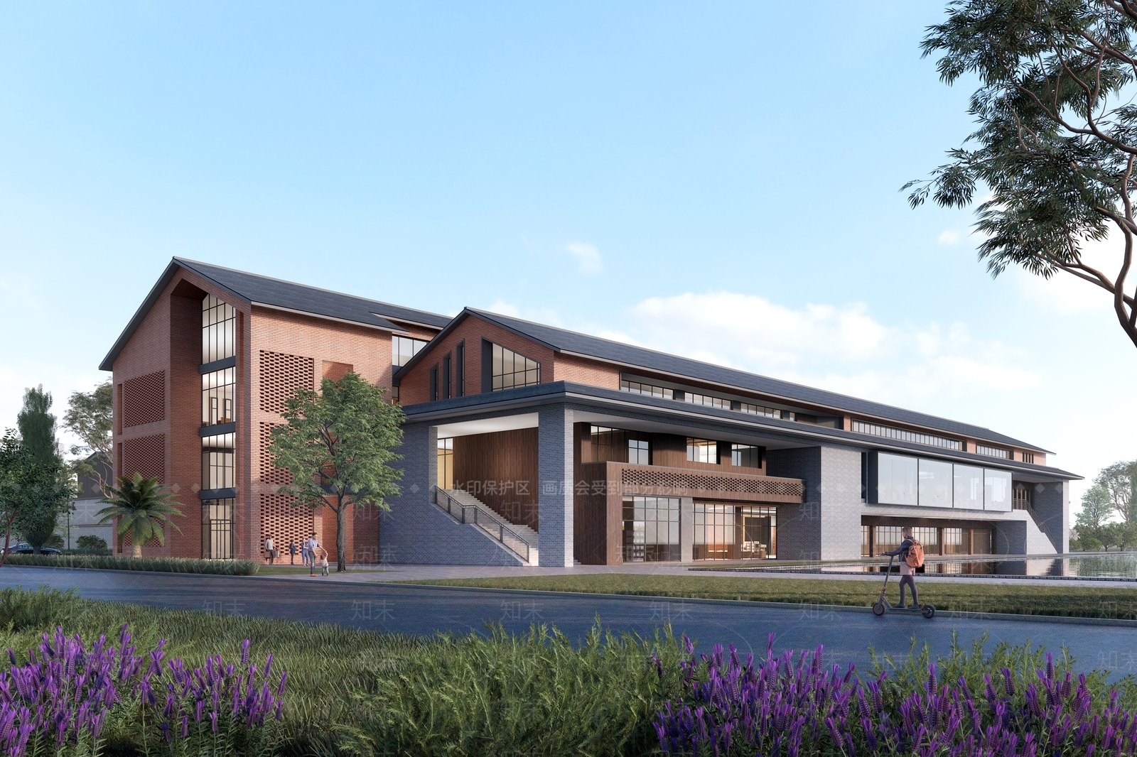 现代其他商业建筑SU模型下载【ID:1166369678】