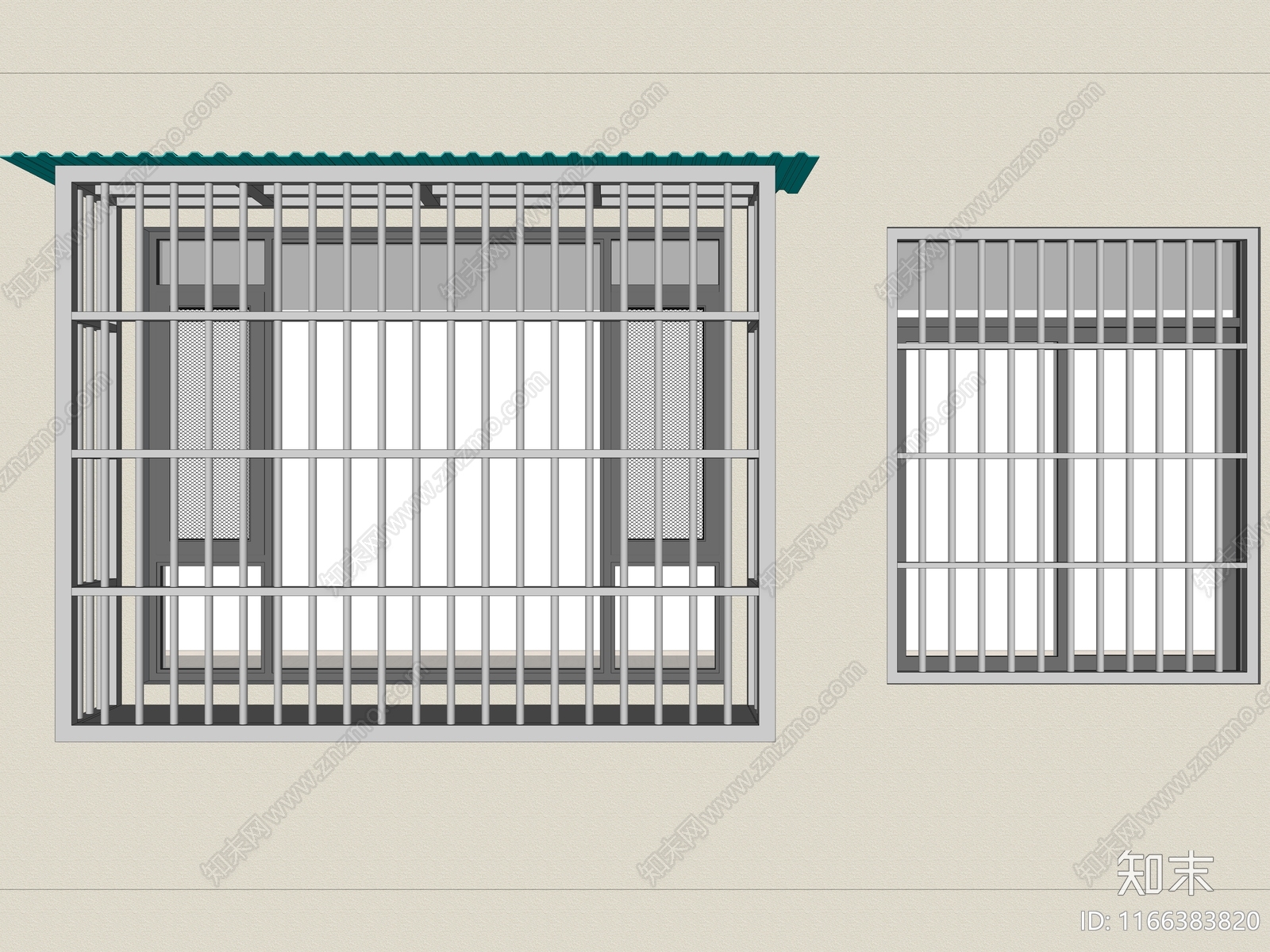 现代简约其他窗SU模型下载【ID:1166383820】