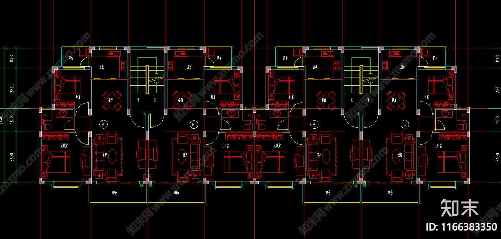 建筑平面图施工图下载【ID:1166383350】