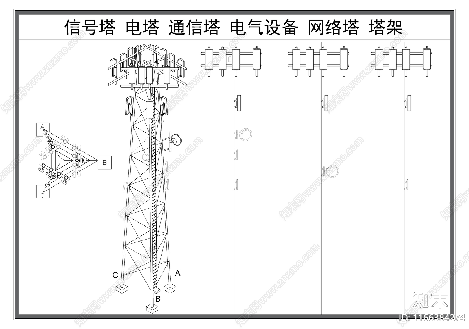 机械设备cad施工图下载【ID:1166384274】