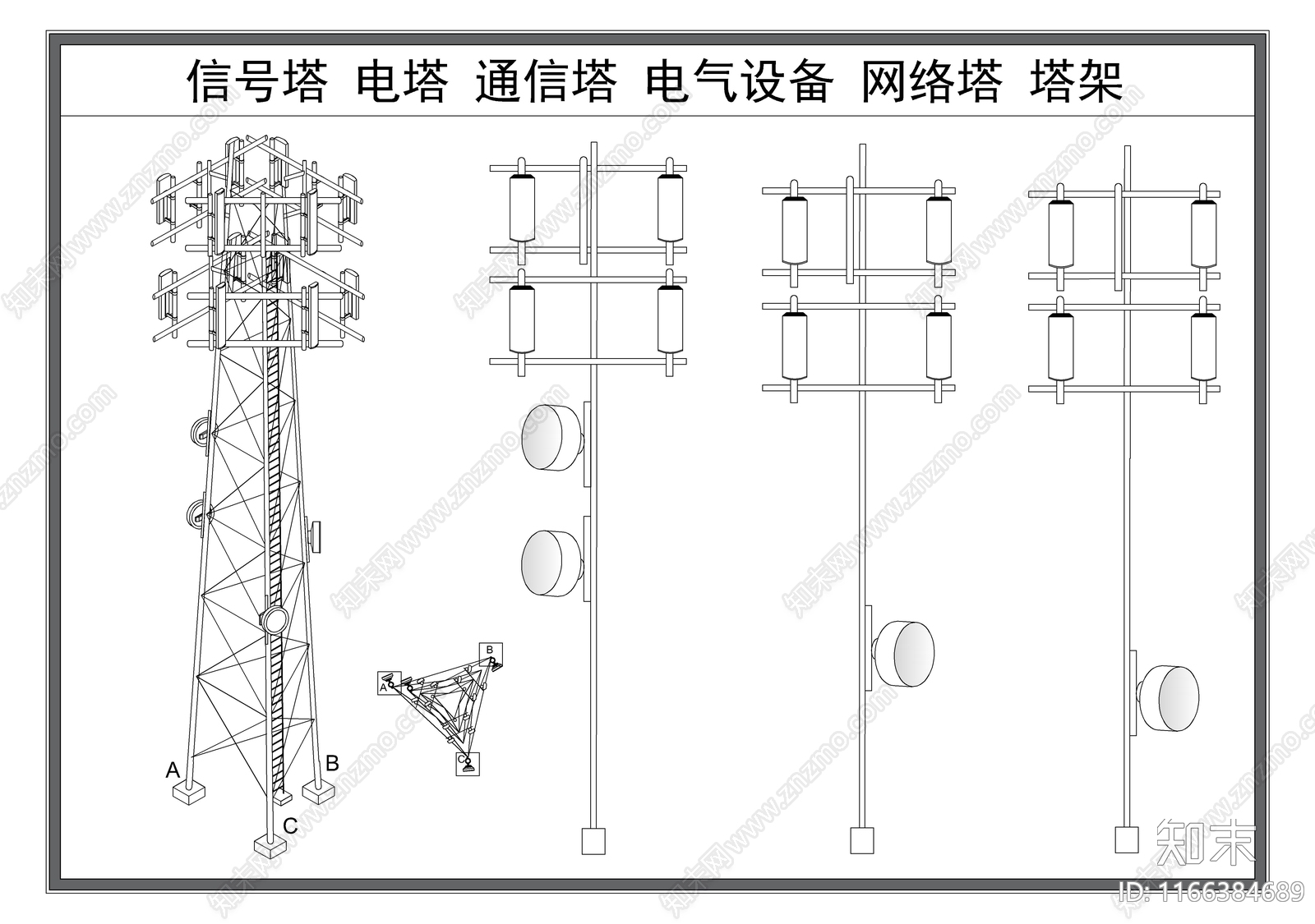 机械设备cad施工图下载【ID:1166384689】