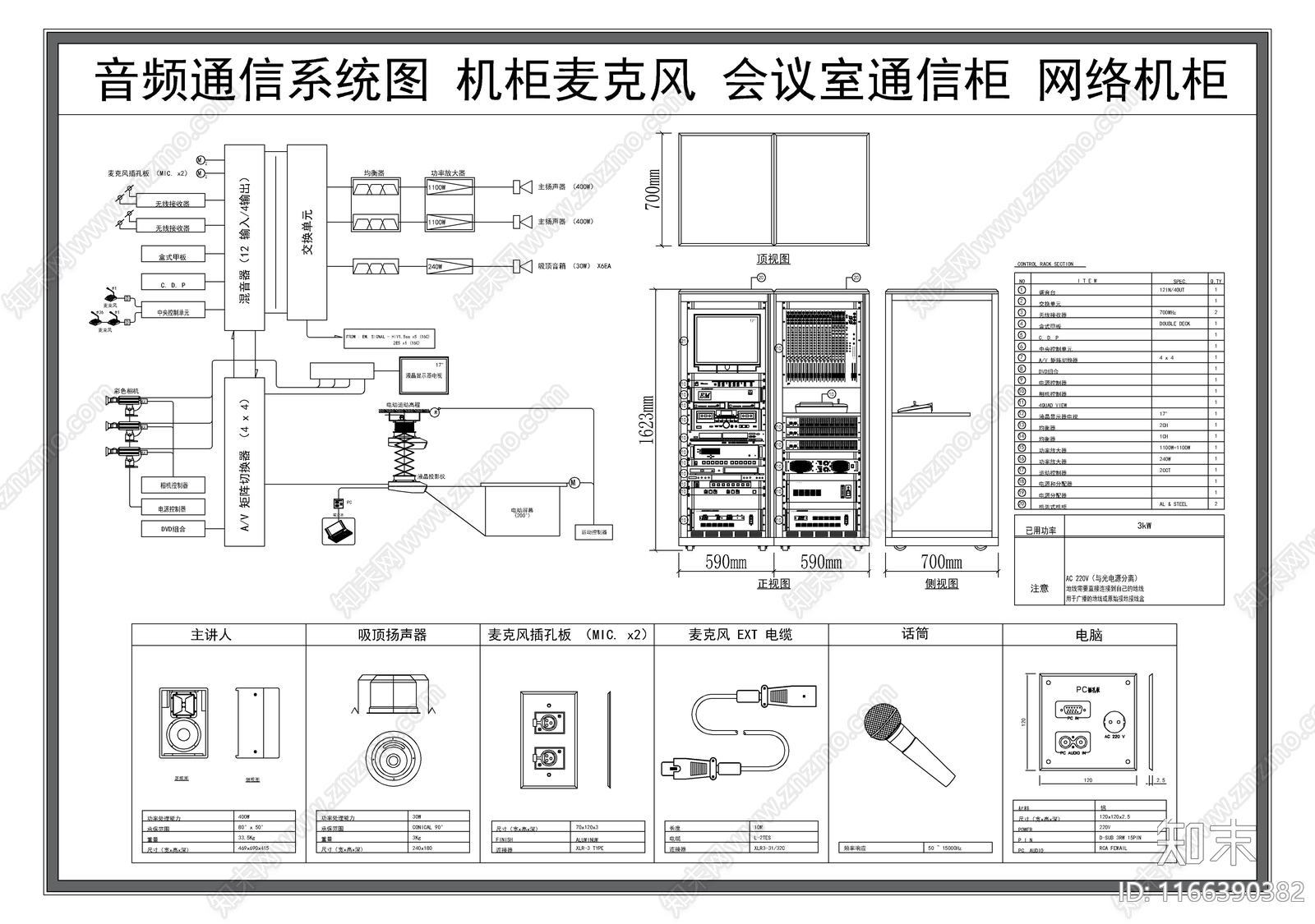 电气图施工图下载【ID:1166390382】