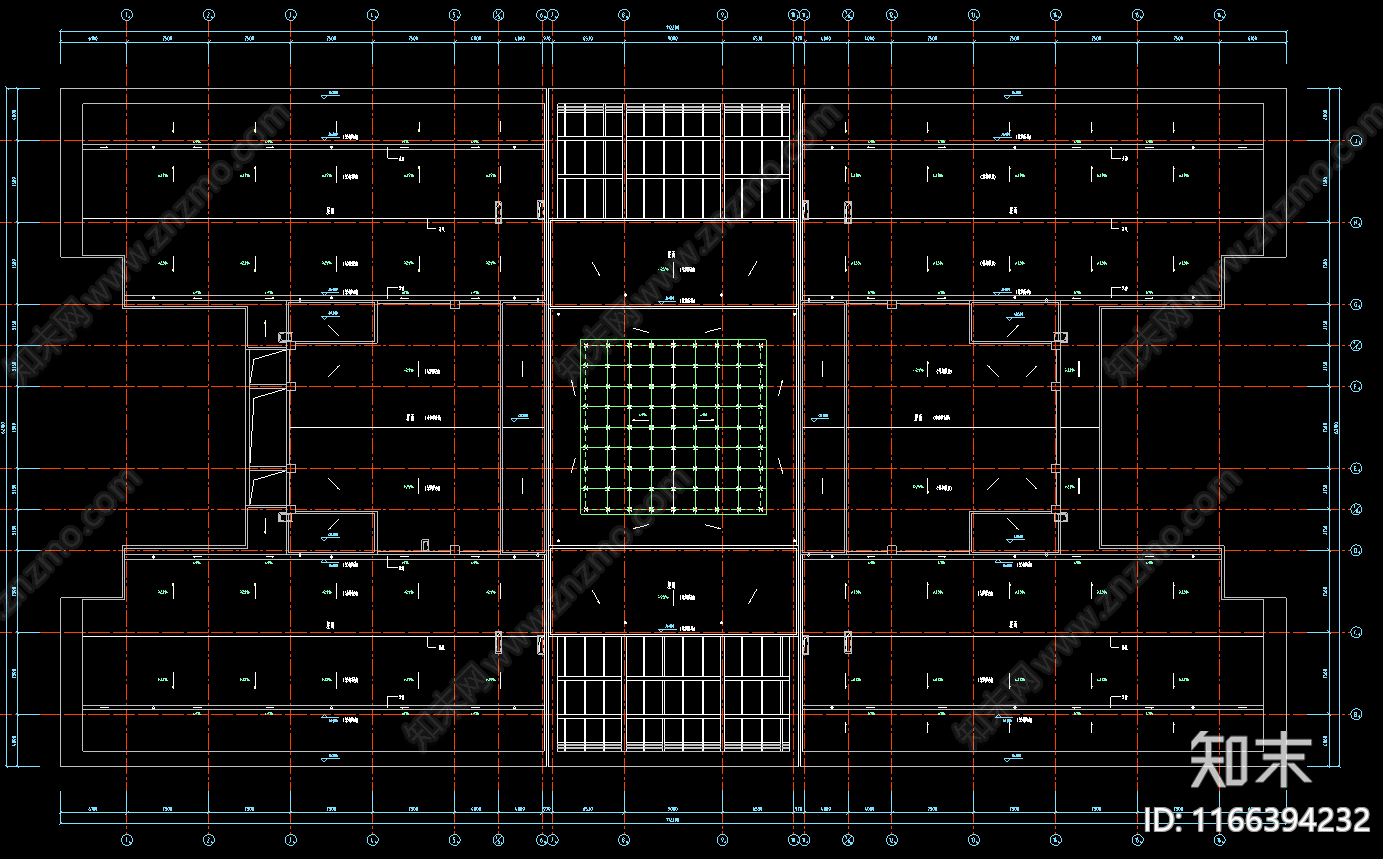 现代学校建筑cad施工图下载【ID:1166394232】