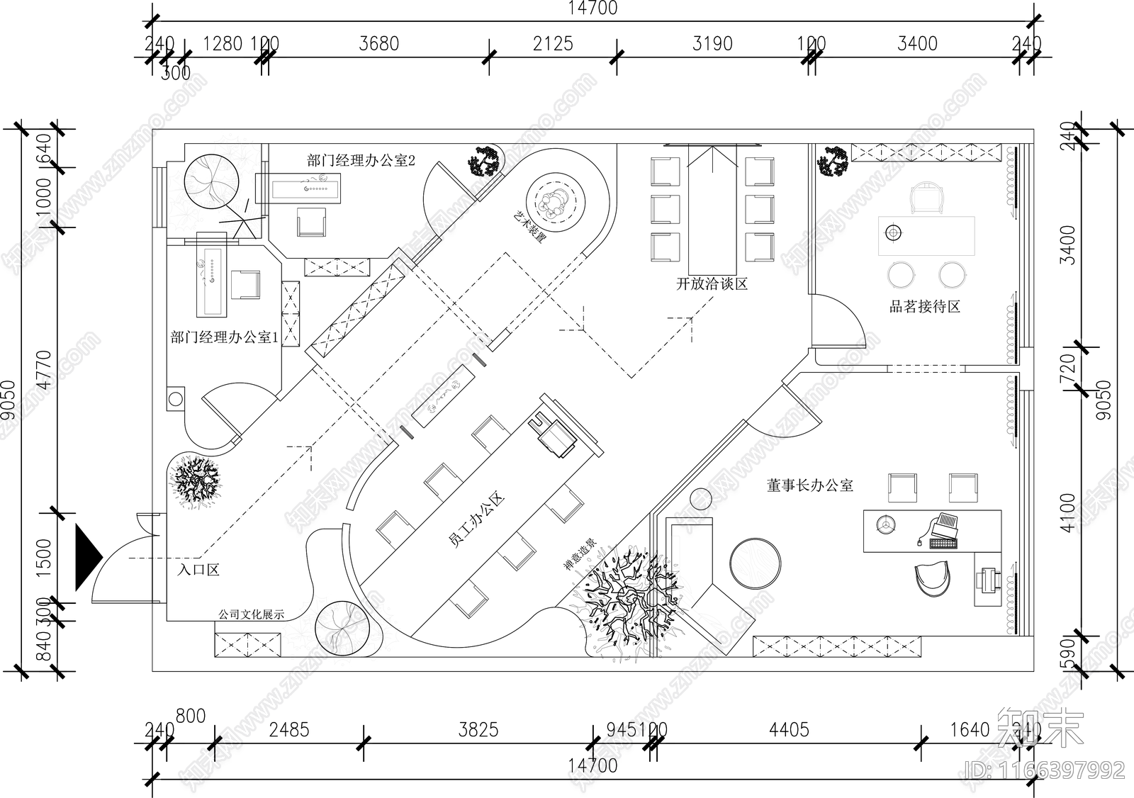 工装平面图施工图下载【ID:1166397992】