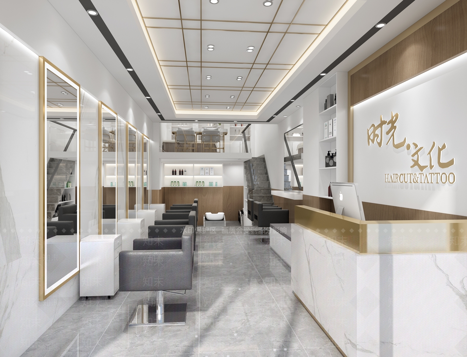 现代其他商业空间3D模型下载【ID:1166403668】