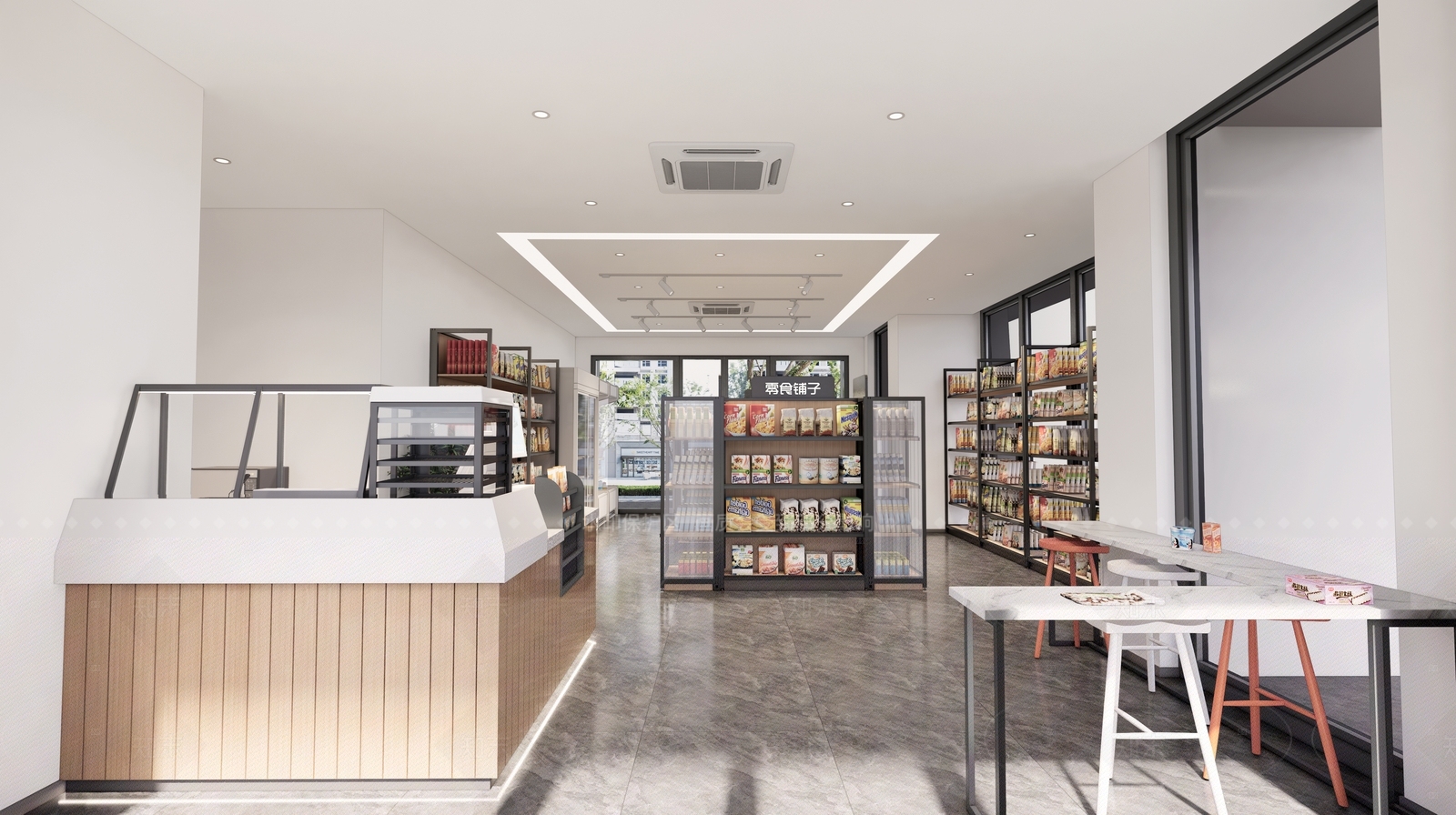 现代便利店SU模型下载【ID:1166407826】
