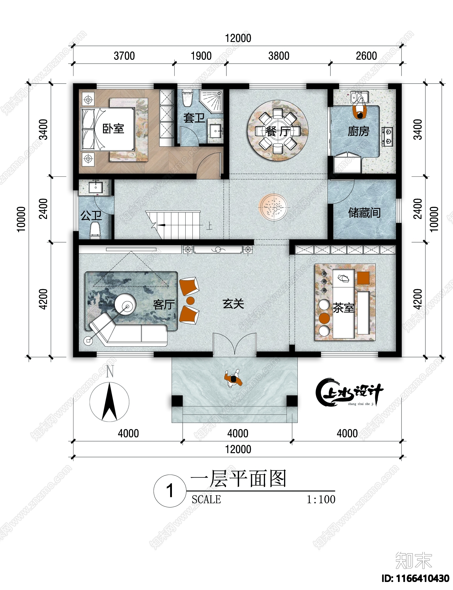 现代别墅建筑CAD图纸