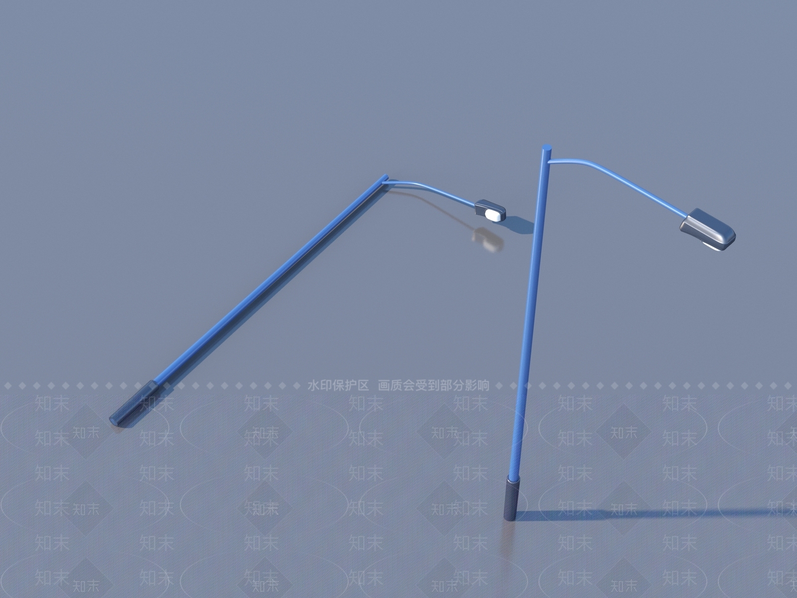现代路灯3D模型下载【ID:1166415932】