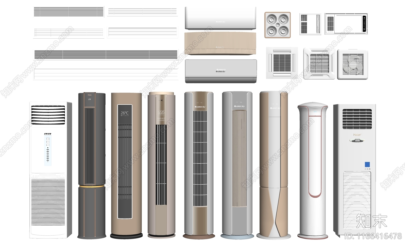 家用电器组合SU模型下载【ID:1166416478】