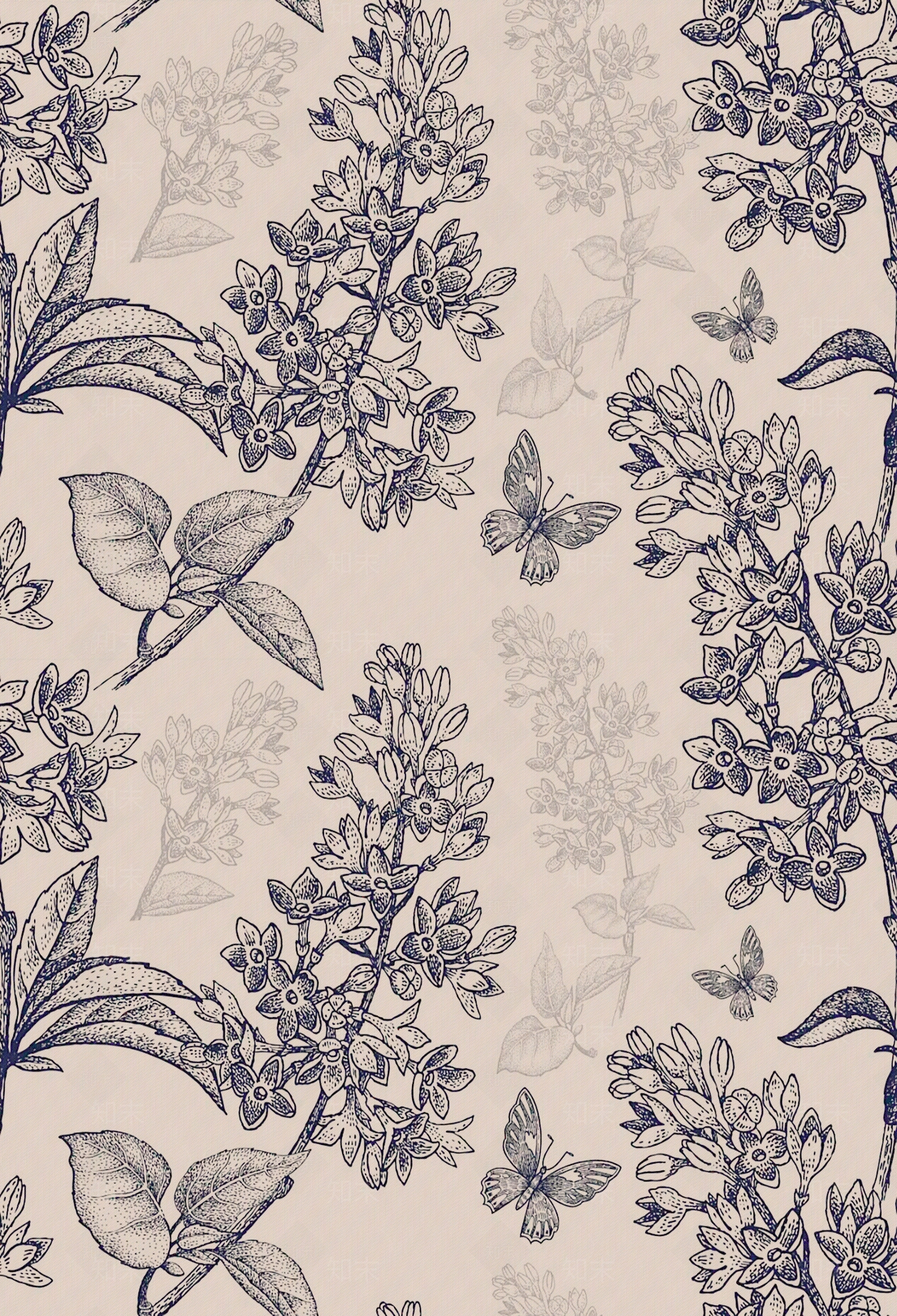 法式中古壁纸贴图下载【ID:1166429758】