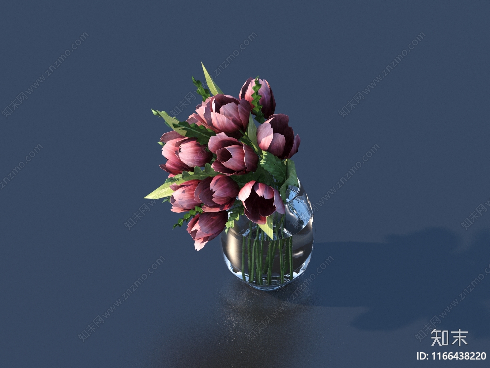 花3D模型下载【ID:1166438220】