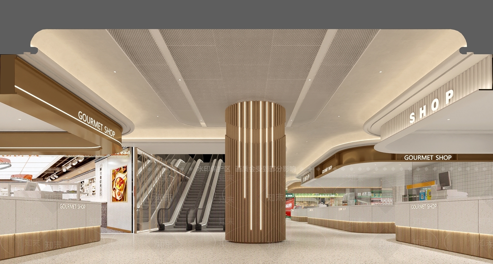 现代其他餐饮空间3D模型下载【ID:1214660181】