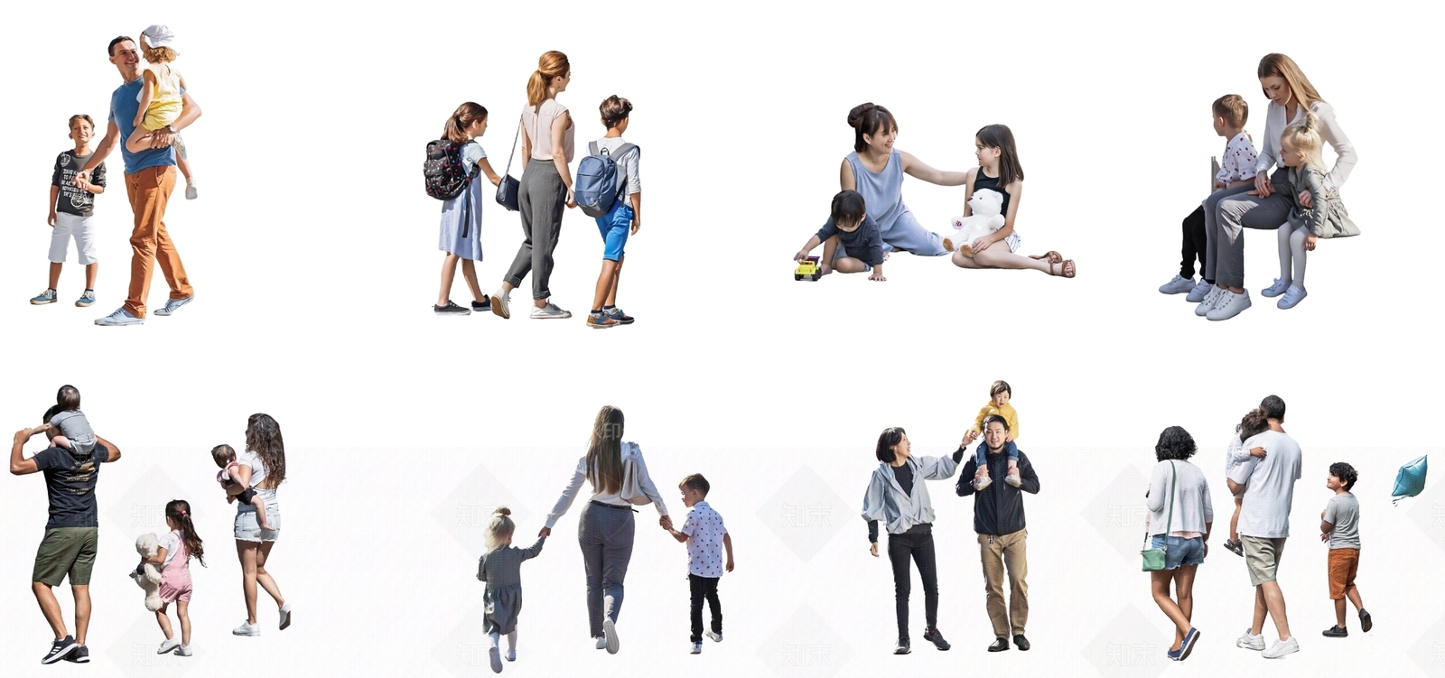 多人SU模型下载【ID:1166475516】