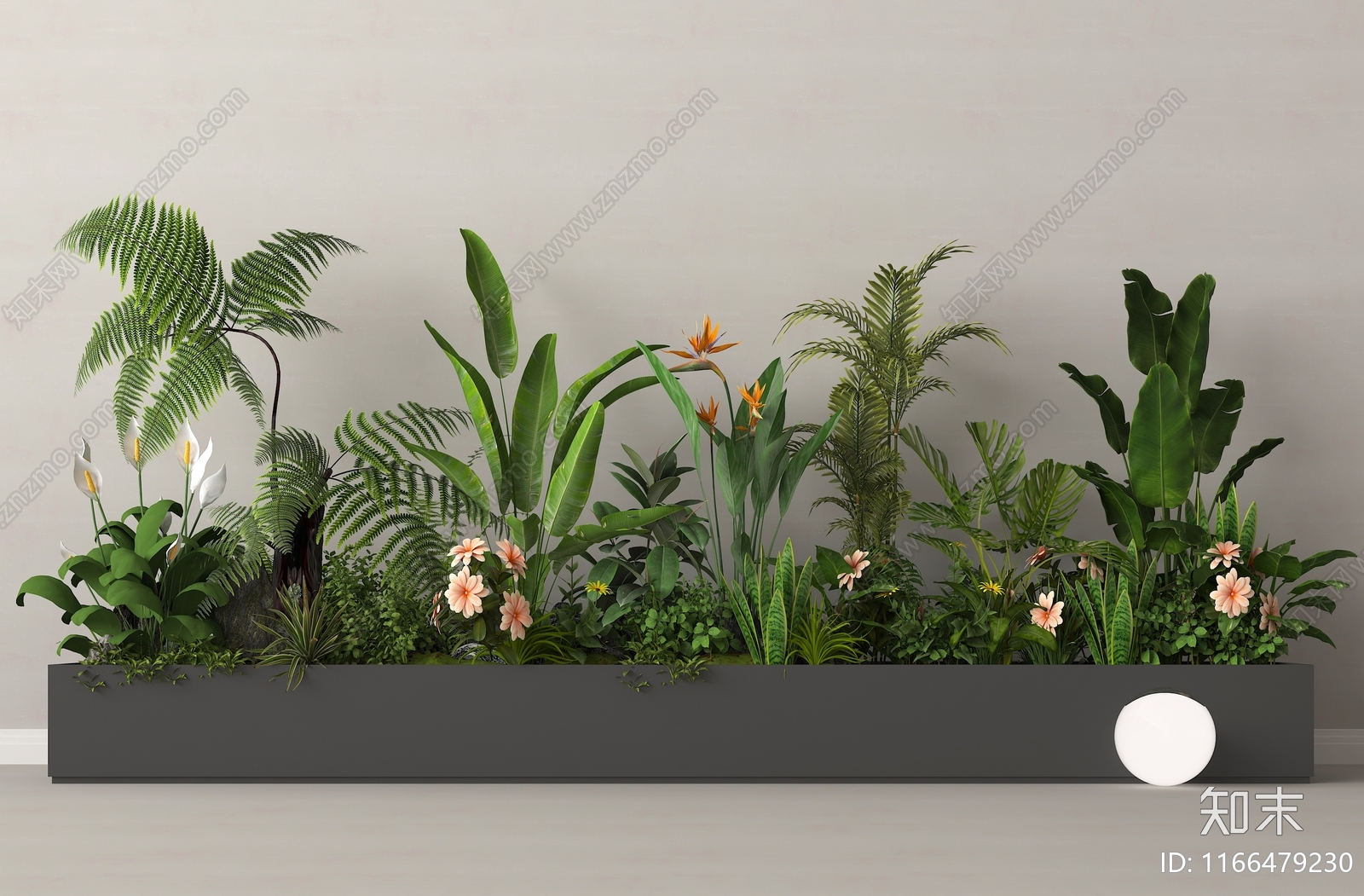 植物堆3D模型下载【ID:1166479230】