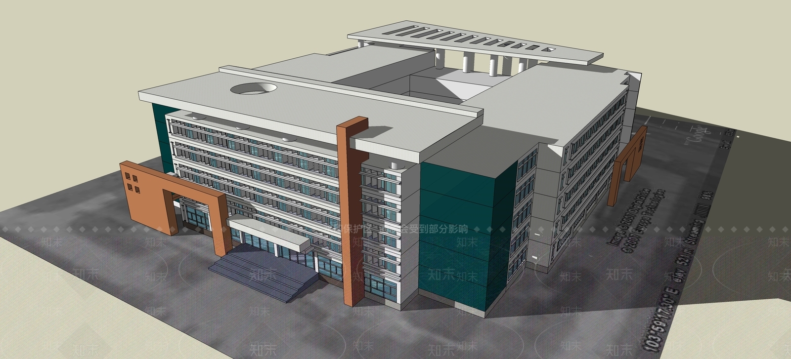现代其他商业建筑SU模型下载【ID:1166479715】