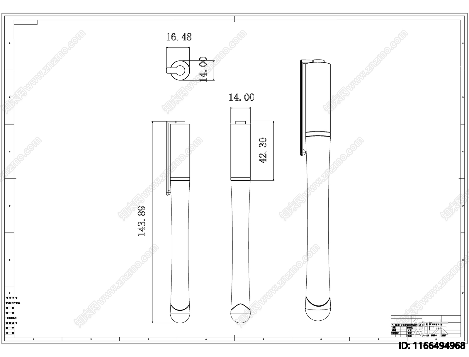 现代新中式其他图库施工图下载【ID:1166494968】