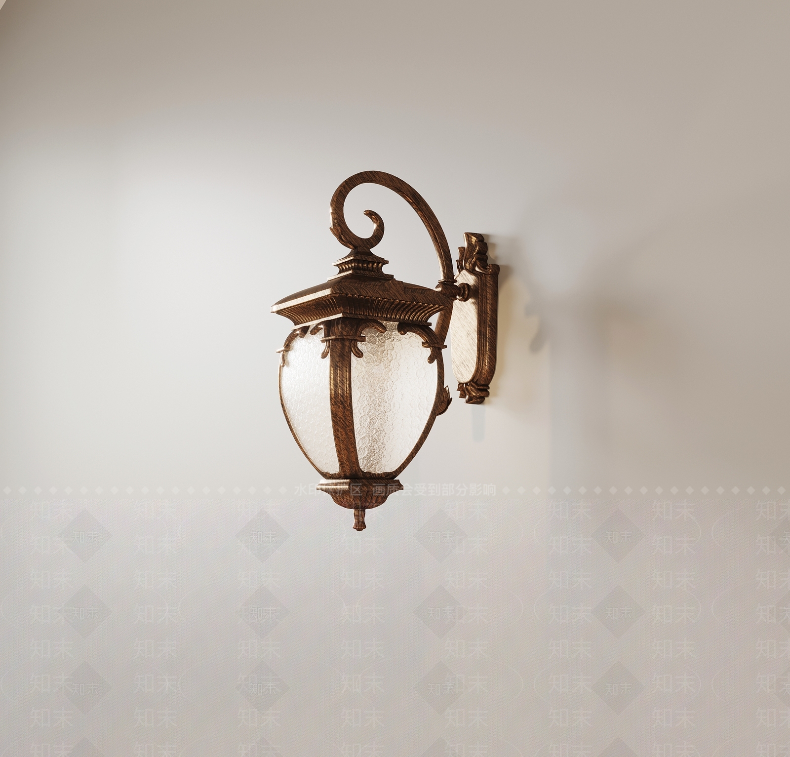 欧式壁灯SU模型下载【ID:1166496279】
