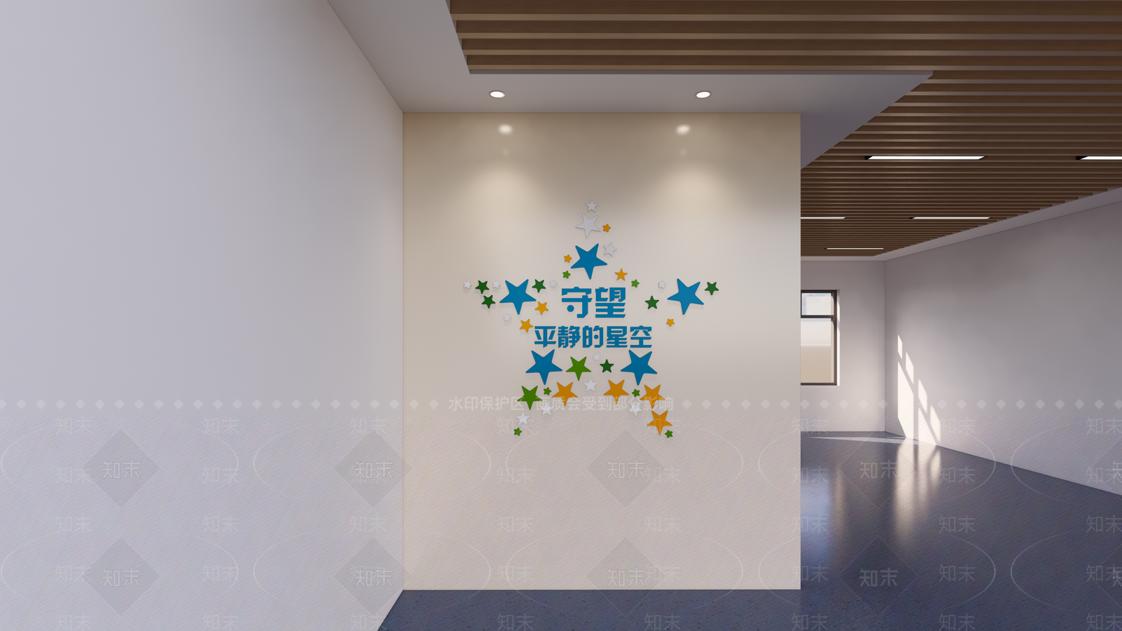 现代其他学校空间SU模型下载【ID:1166505632】