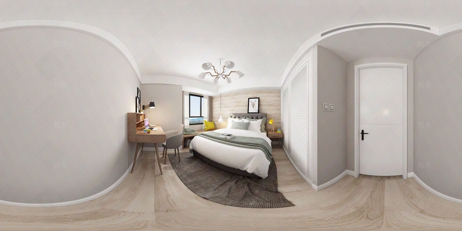 现代欧式室内HDR贴图下载【ID:1166507473】