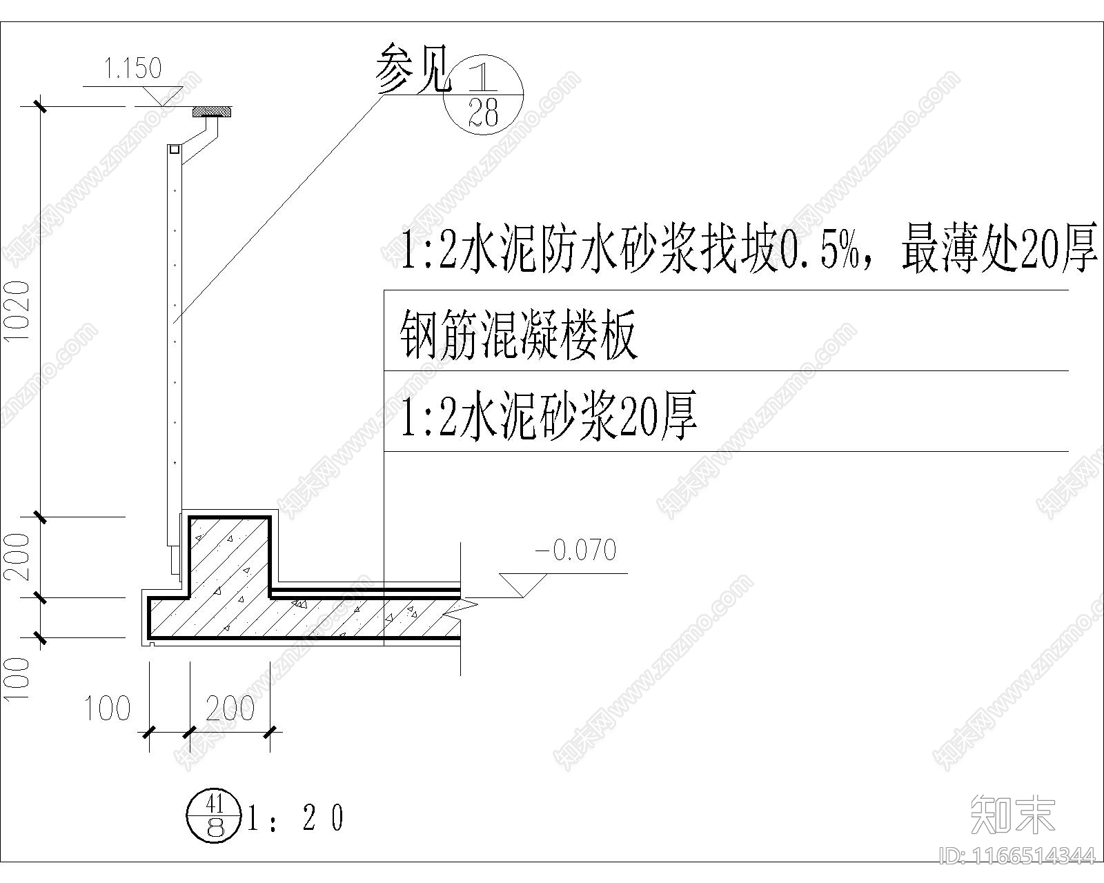 栏杆施工图下载【ID:1166514344】