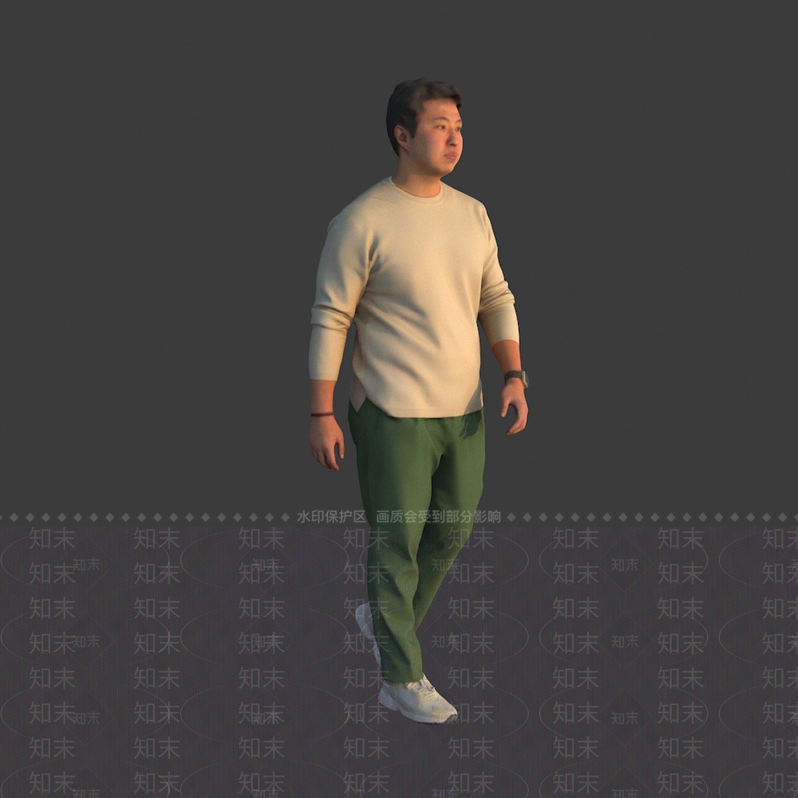 男人3D模型下载【ID:1166519323】