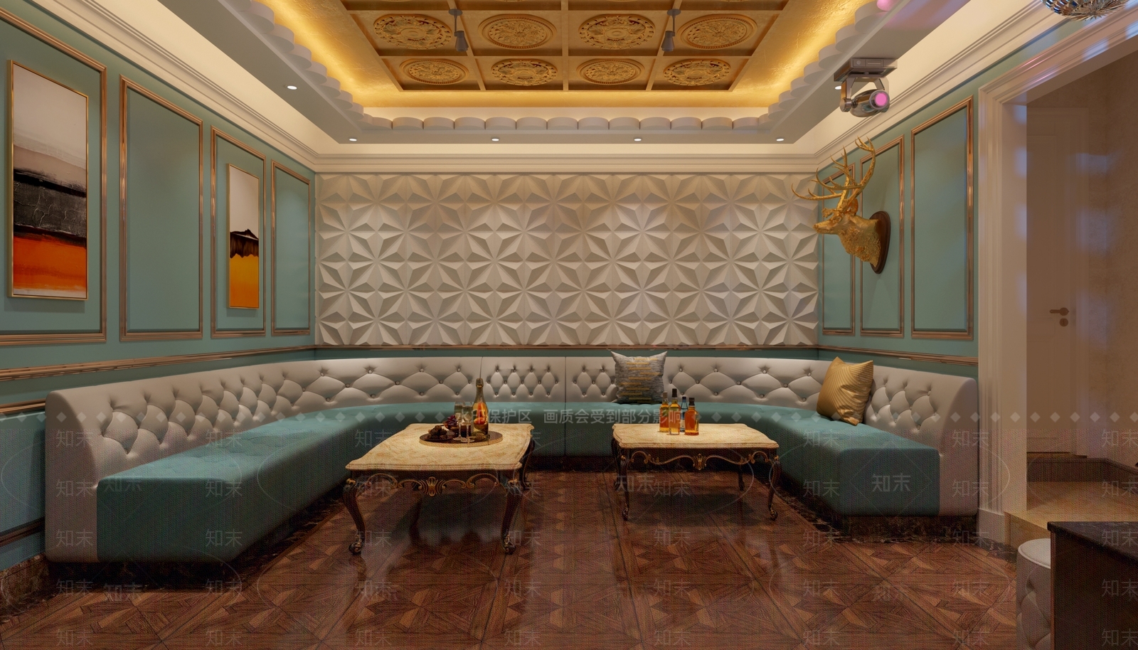 现代欧式KTV3D模型下载【ID:1166522014】