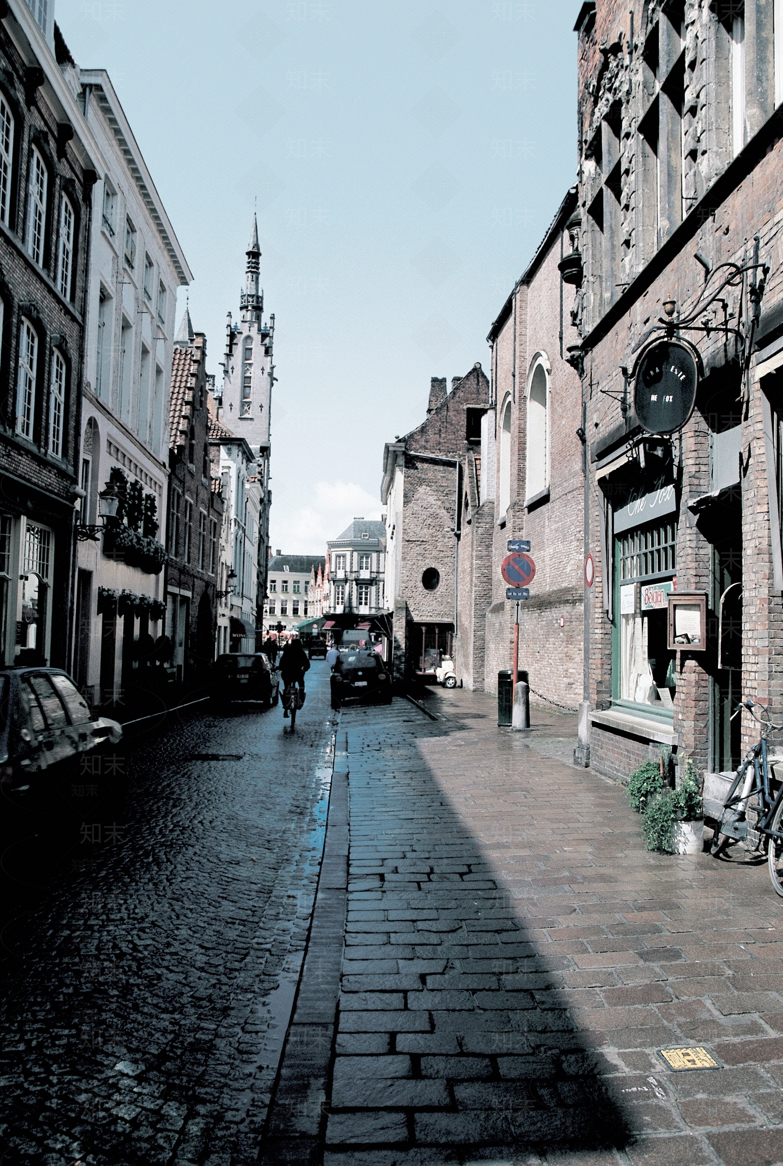 欧式街道外景贴图下载【ID:1166536831】