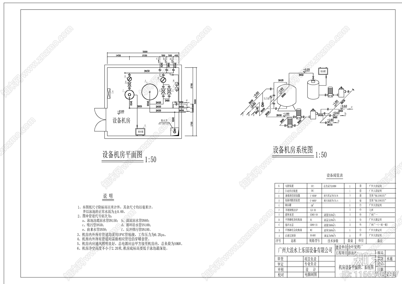 现代游泳馆建筑施工图下载【ID:1166548517】