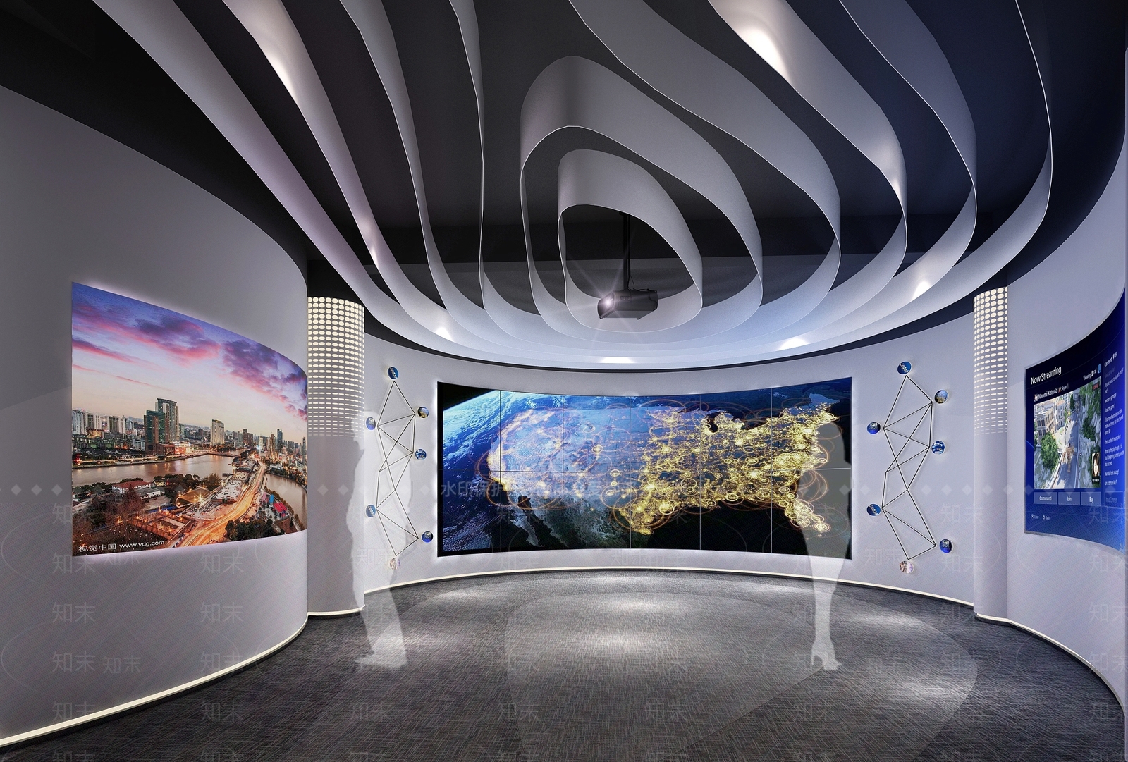 现代极简其他商业空间3D模型下载【ID:1166550957】