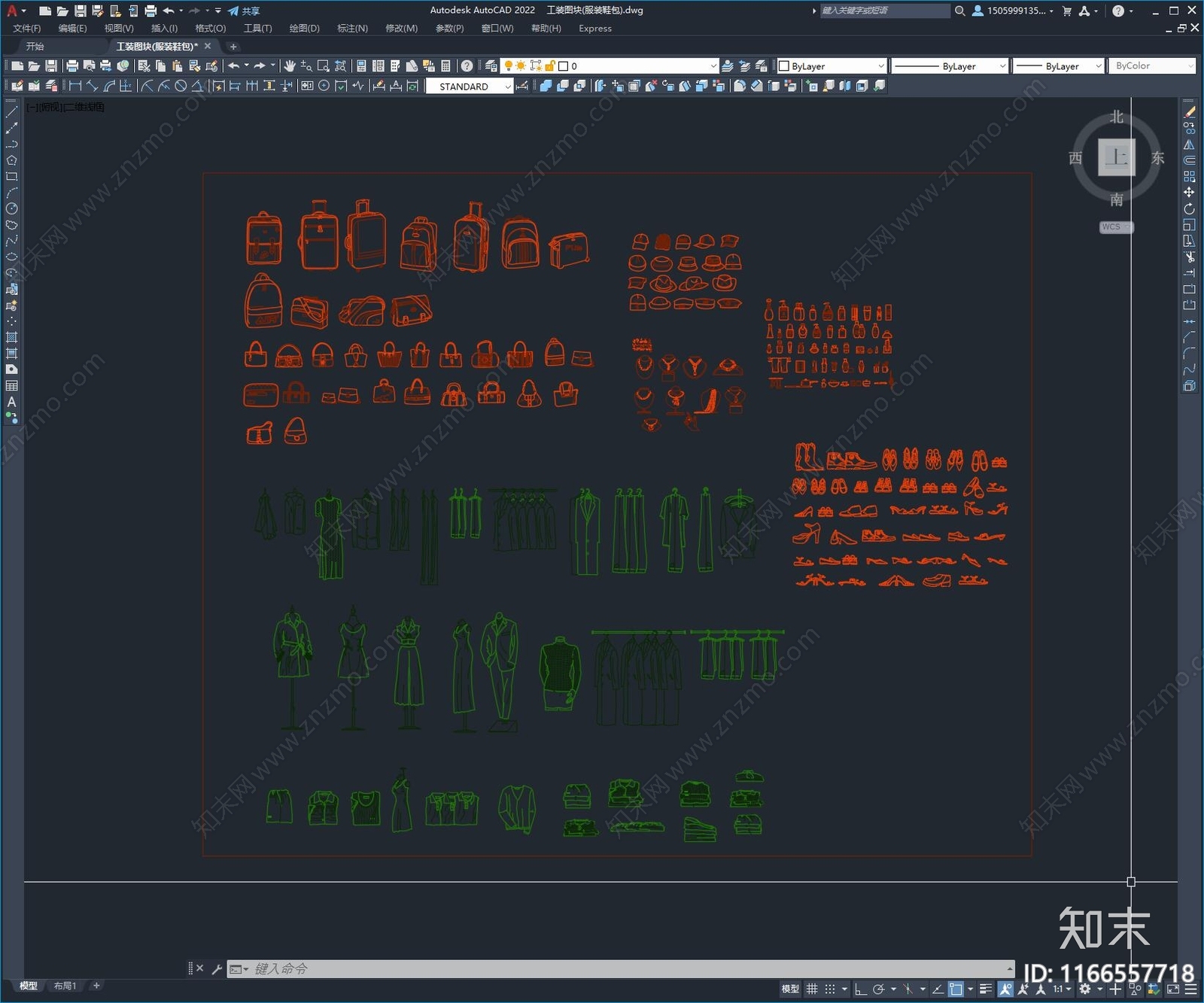现代工装图库cad施工图下载【ID:1166557718】