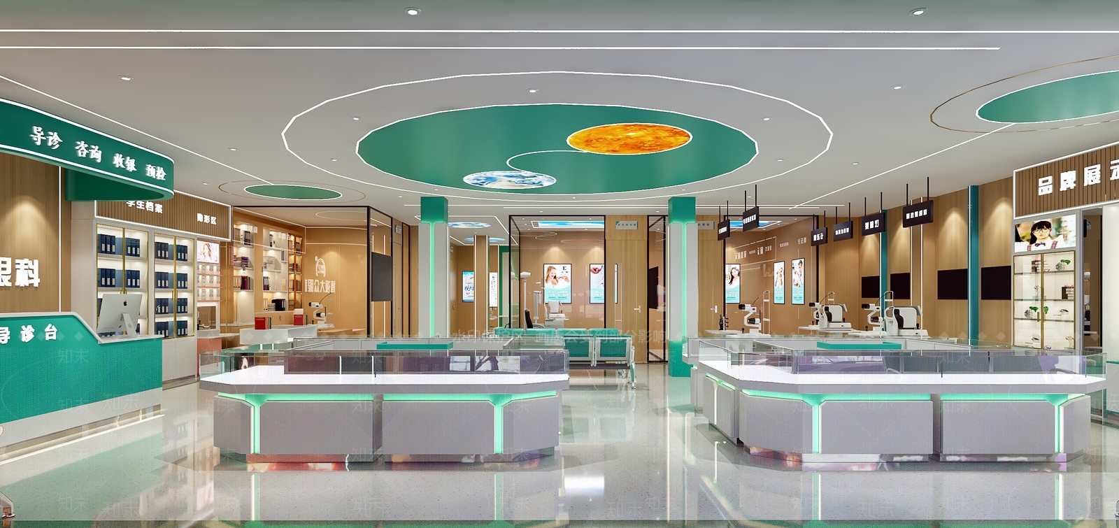 现代眼镜店3D模型下载【ID:1166562046】
