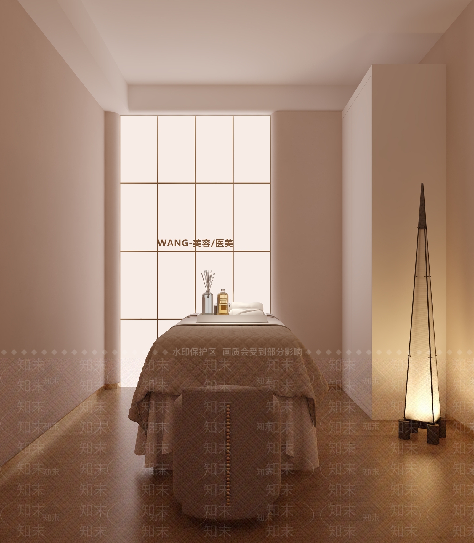 现代极简走廊3D模型下载【ID:1166564463】
