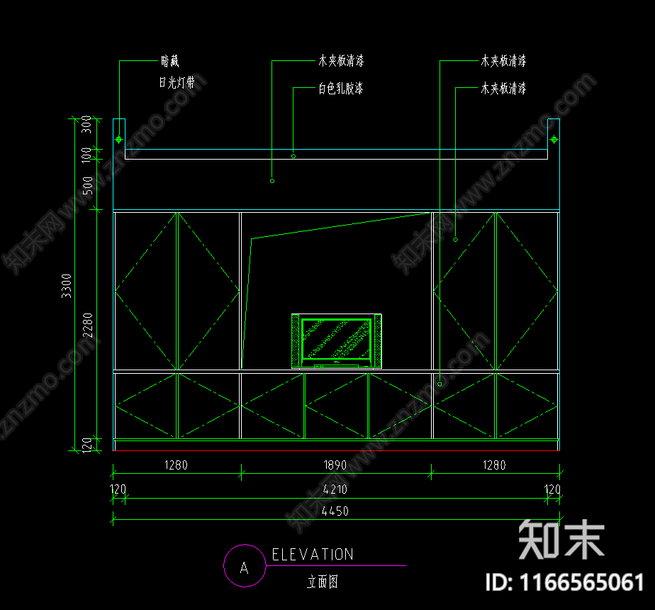 现代法式其他餐饮空间cad施工图下载【ID:1166565061】