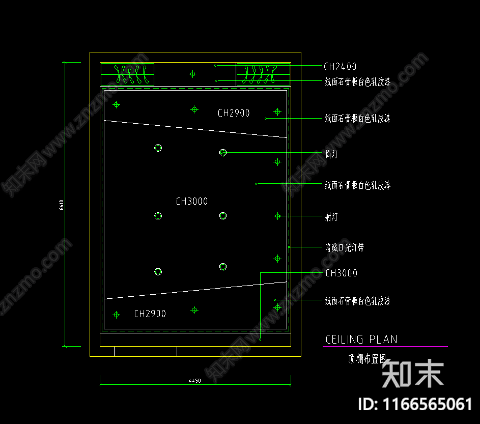 现代法式其他餐饮空间cad施工图下载【ID:1166565061】