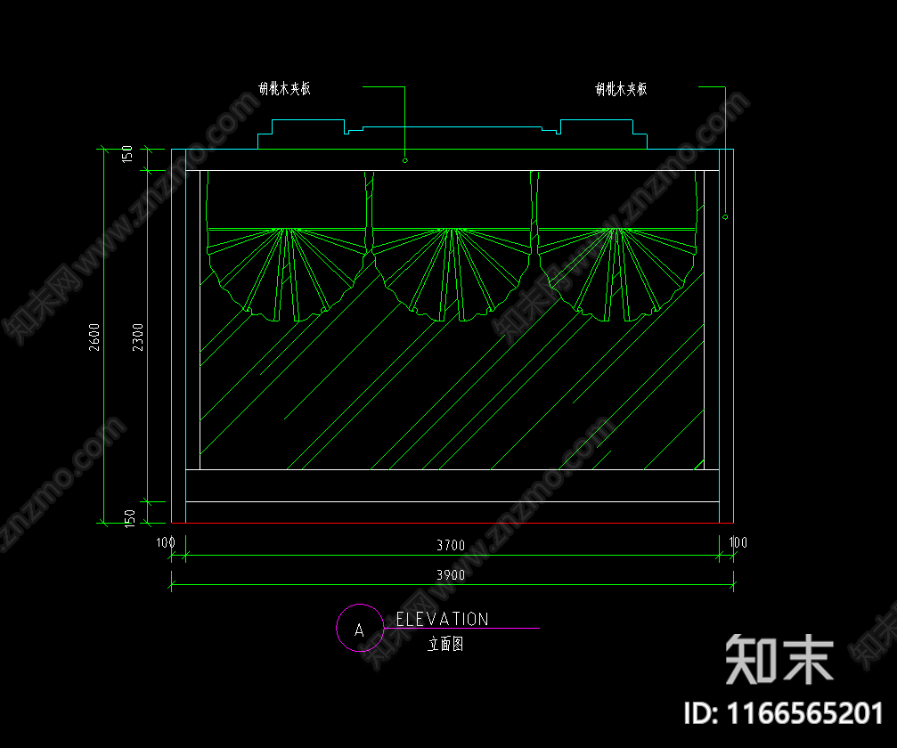 现代法式其他餐饮空间cad施工图下载【ID:1166565201】