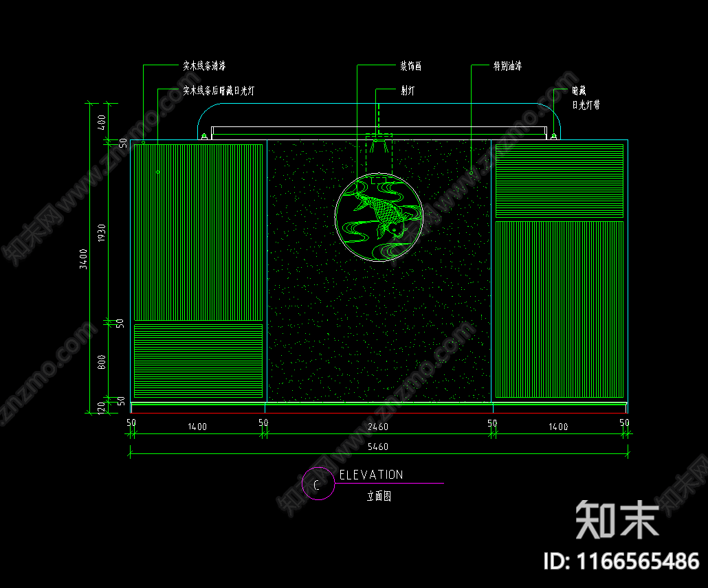现代法式其他餐饮空间cad施工图下载【ID:1166565486】