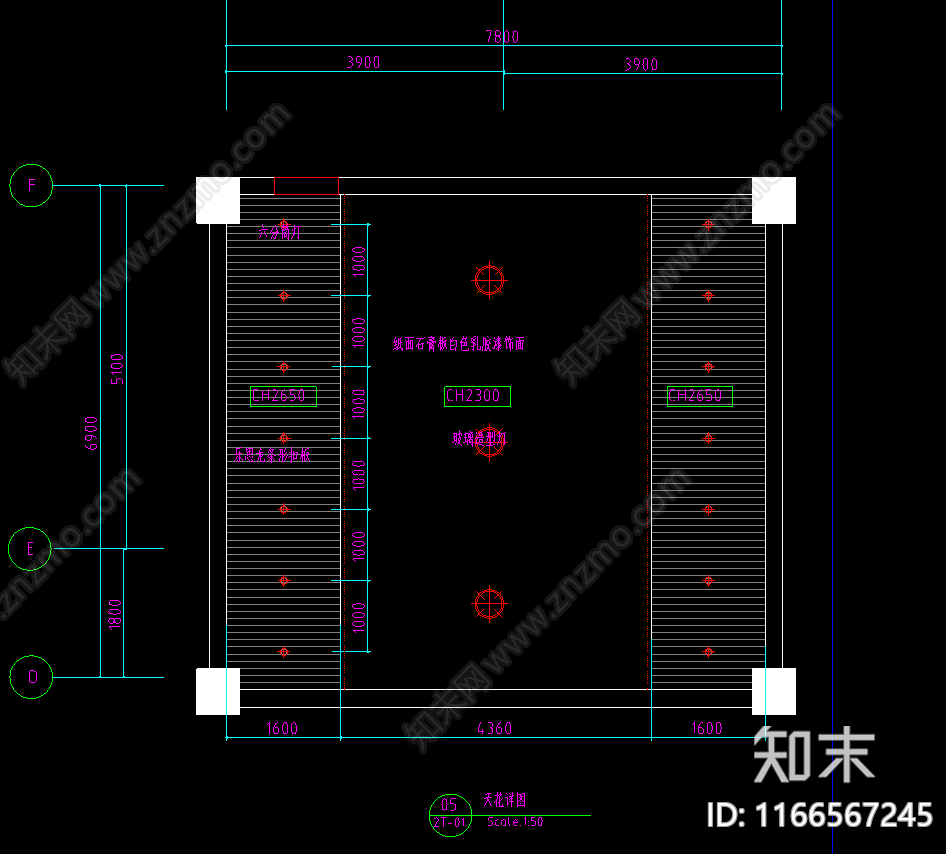 现代酒店cad施工图下载【ID:1166567245】