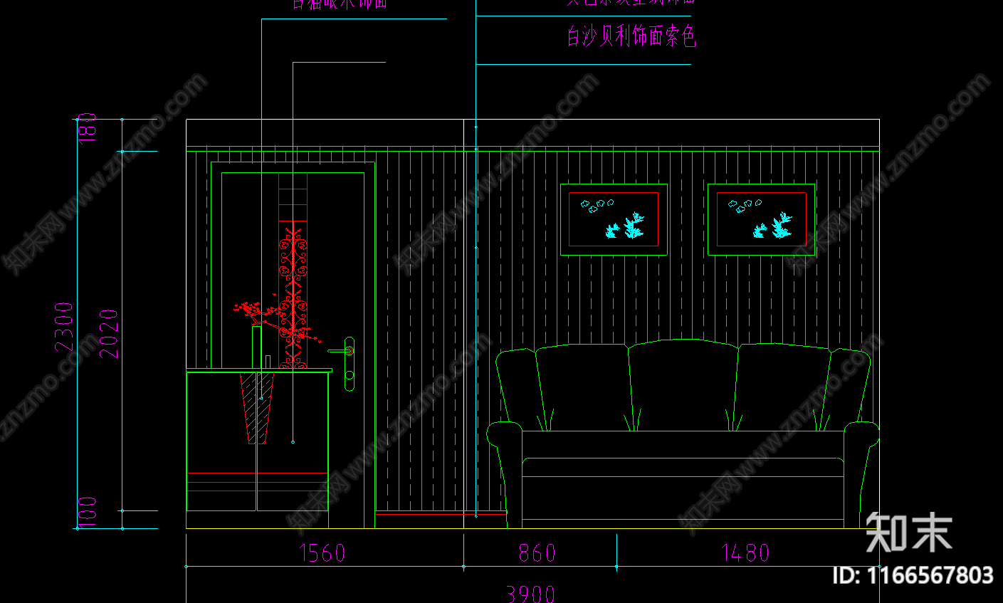 现代新中式酒店cad施工图下载【ID:1166567803】