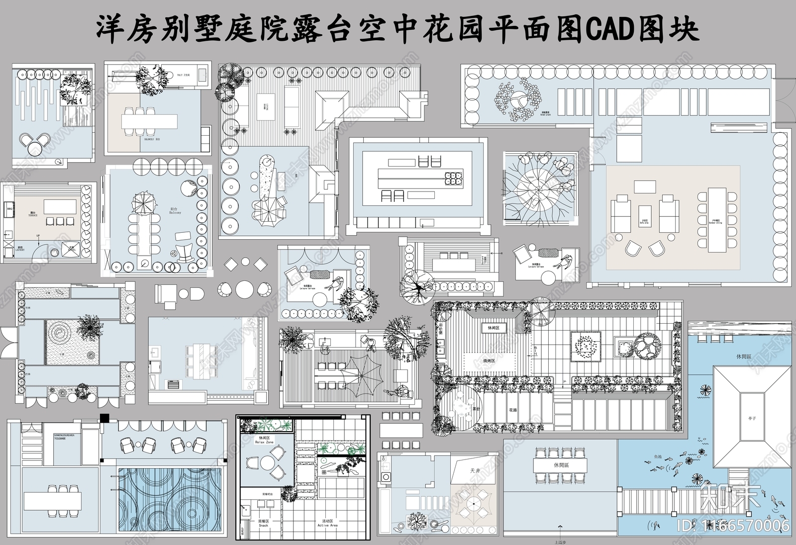 综合景观图库施工图下载【ID:1166570006】