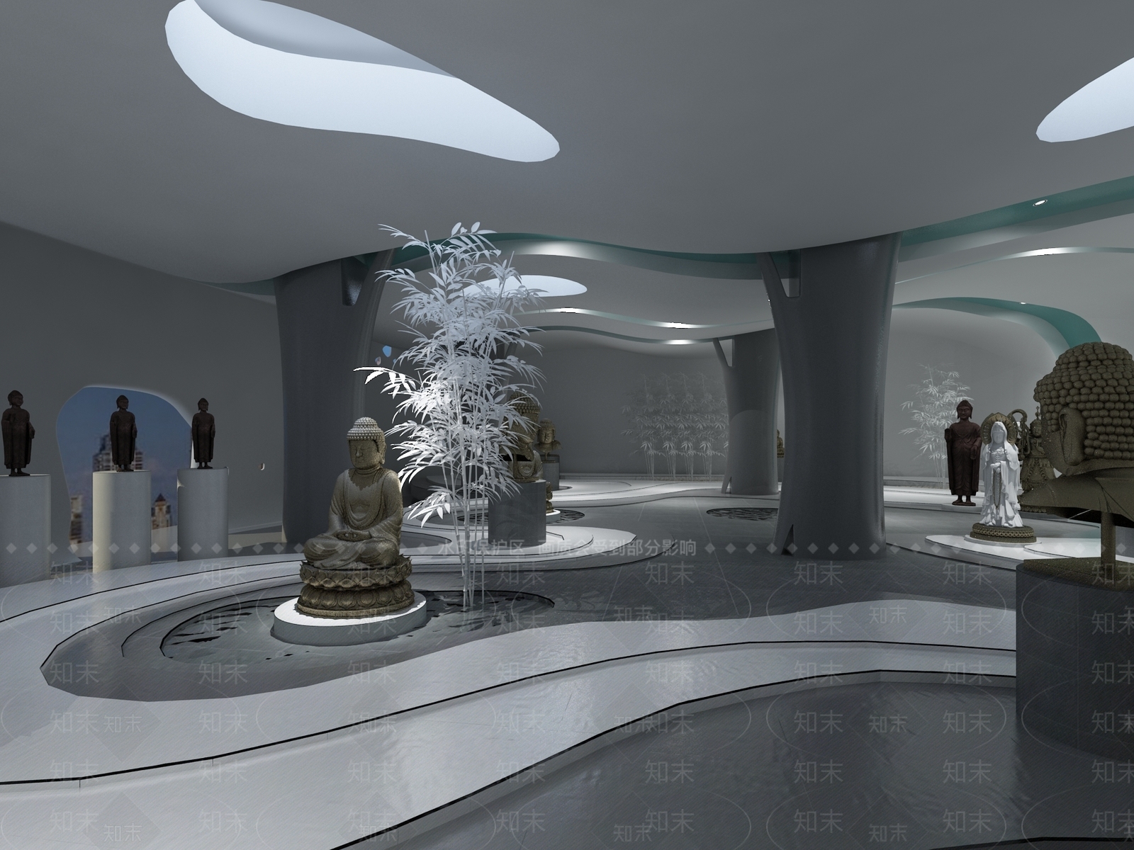 现代其他商业空间3D模型下载【ID:1166580871】
