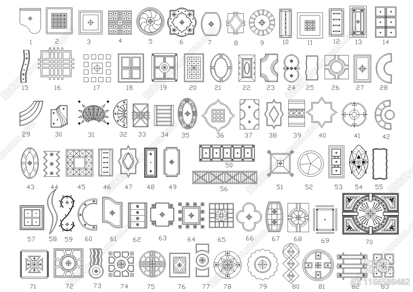 现代工装图库施工图下载【ID:1166589482】