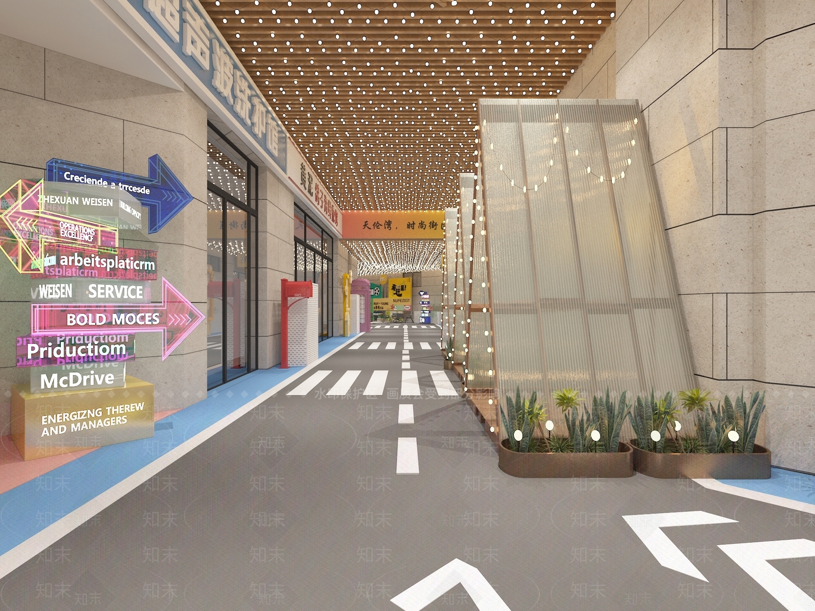 现代其他商业空间3D模型下载【ID:1166595066】