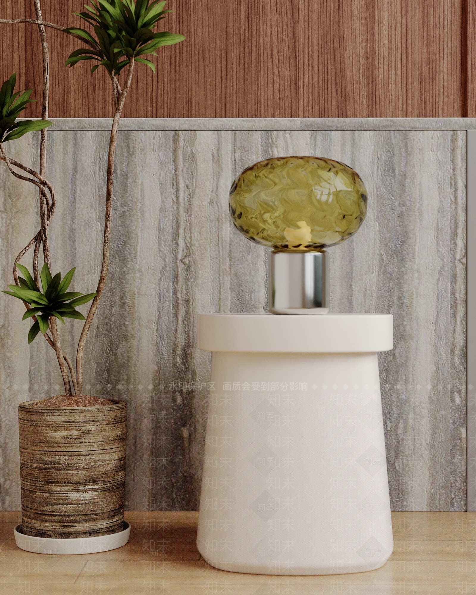现代台灯3D模型下载【ID:1166598426】