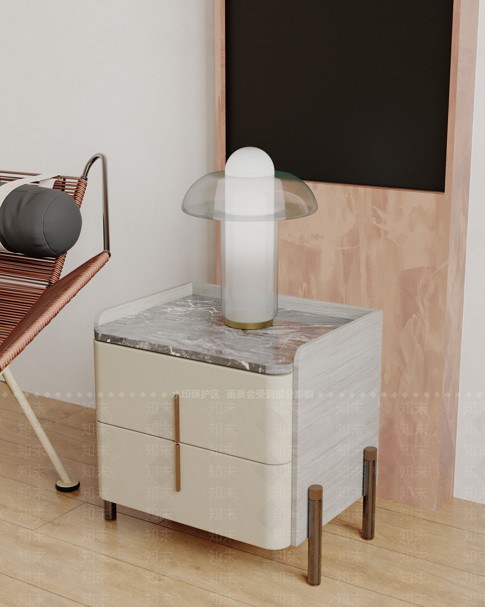 现代台灯3D模型下载【ID:1166599968】