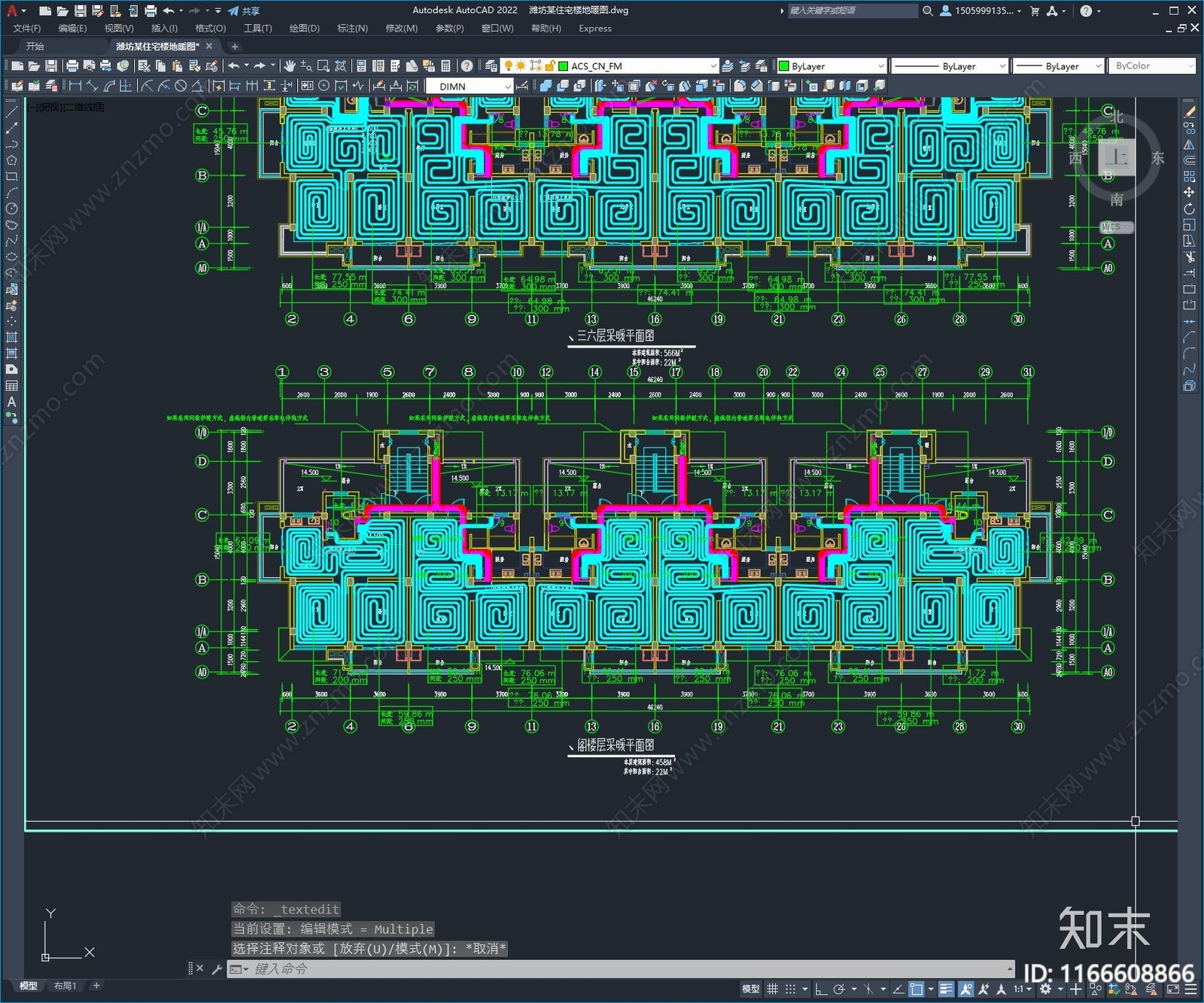 暖通图施工图下载【ID:1166608866】