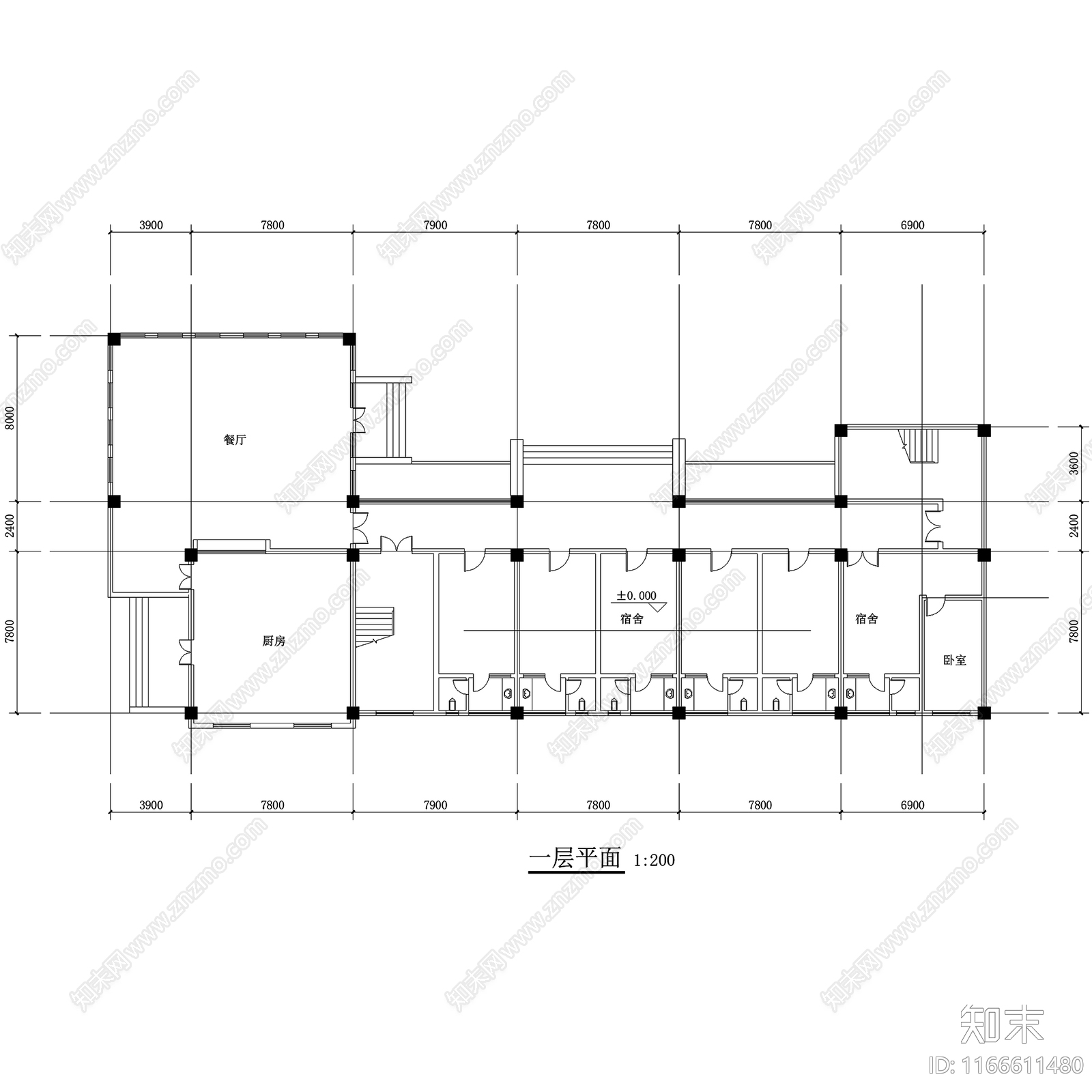 现代学校建筑cad施工图下载【ID:1166611480】