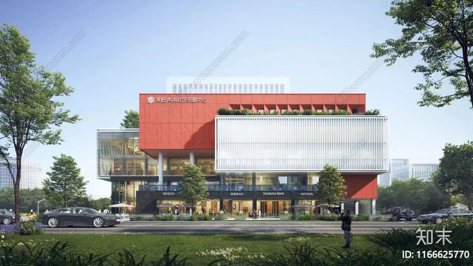 现代其他公共建筑施工图下载【ID:1166625770】