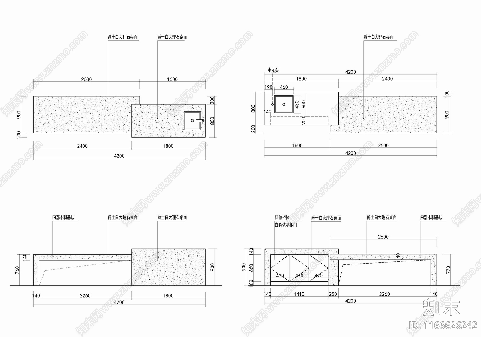 现代整体家装空间cad施工图下载【ID:1166626242】